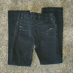 Gap black pants size 8 slim